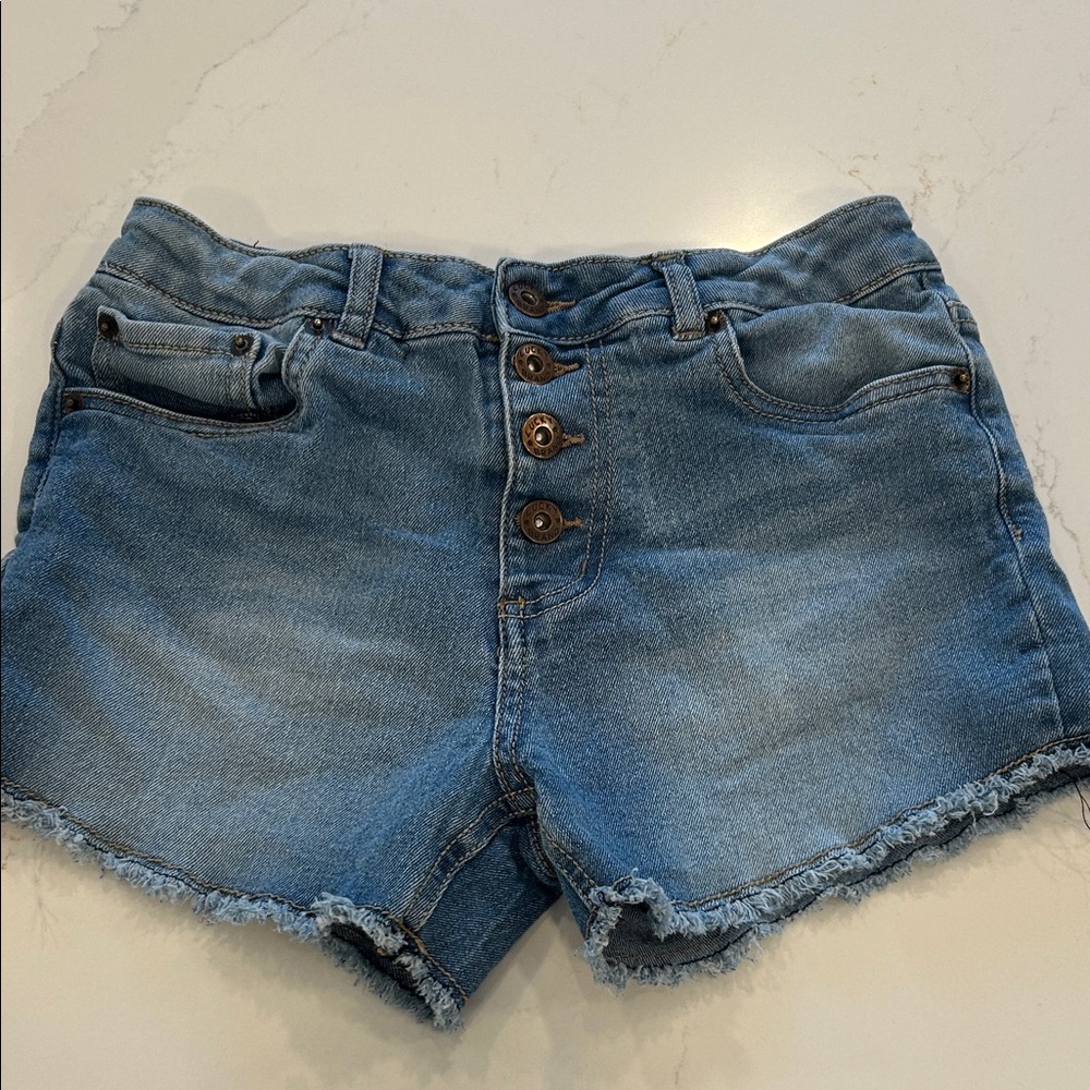 Lucky Brand Girls High Waisted Cutoff Shorts